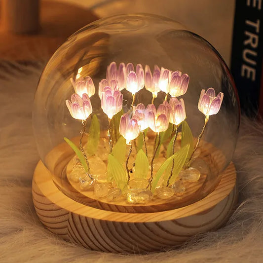 DIY Tulip Night Light Handmade
