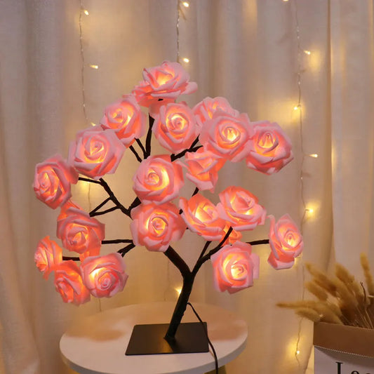24 LED Fairy Rose Tree 